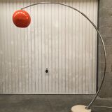 Arc floor lamp design of the 60s