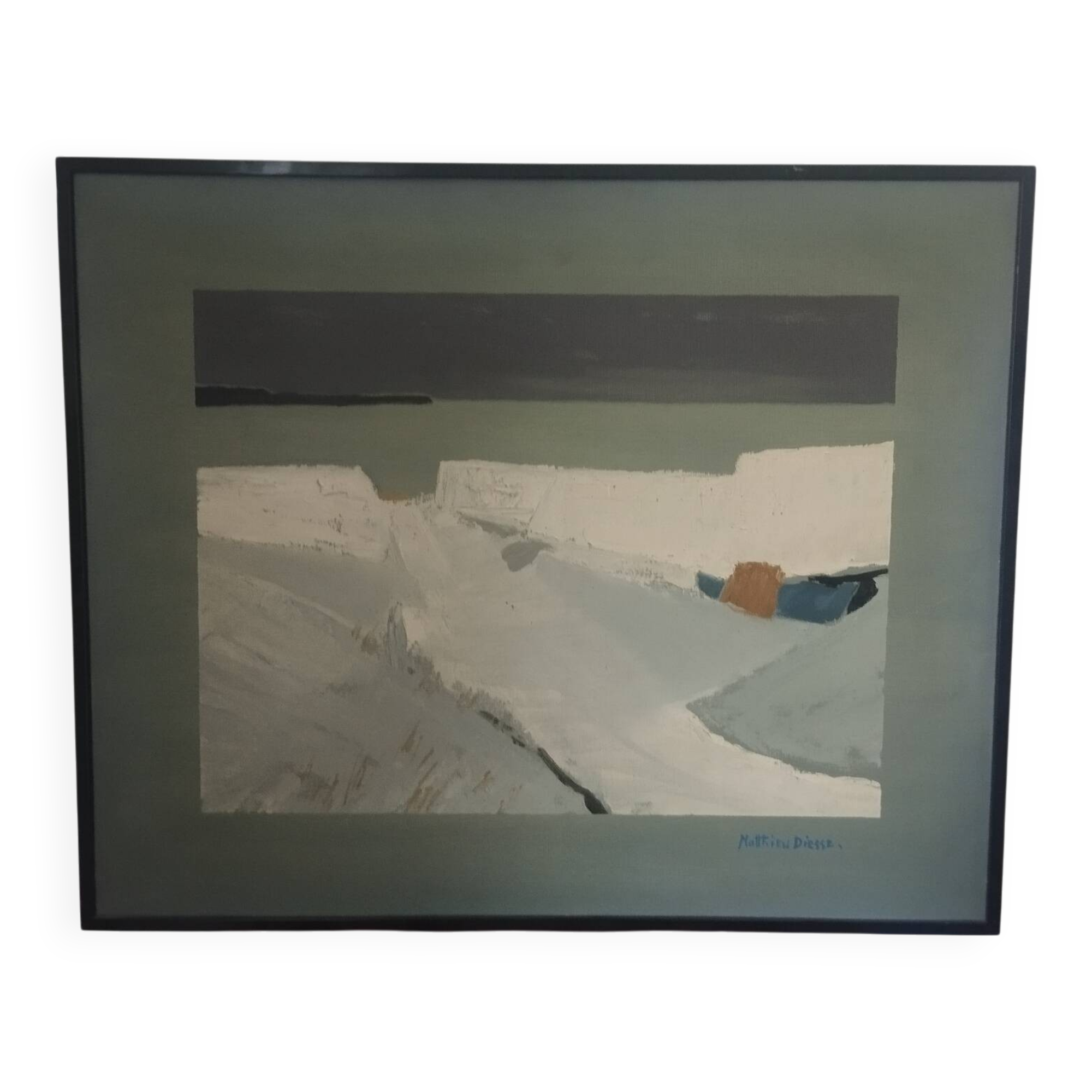 Tableau huile sur toile Matthieu Diesse