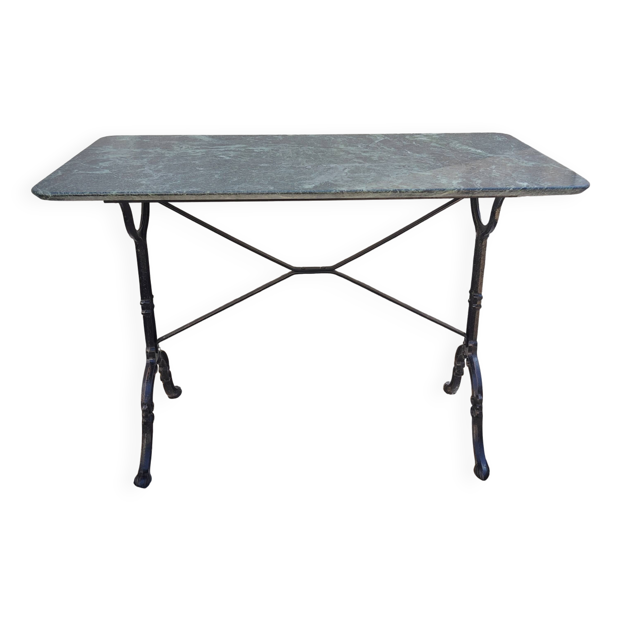 Small metal/marble bistro table