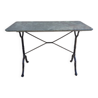 Small metal/marble bistro table