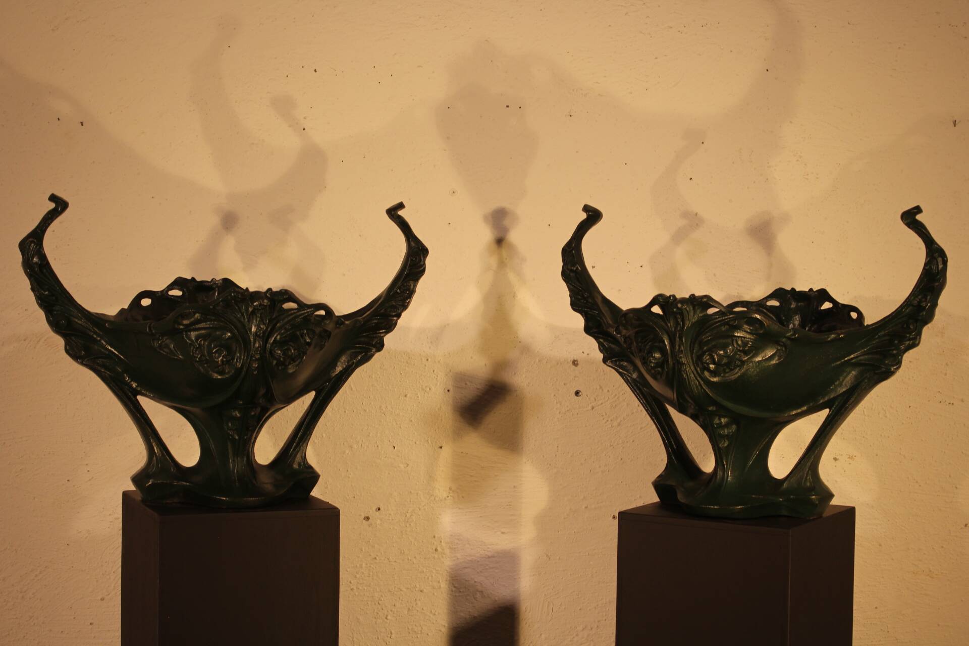 Pair of planters by Hector Guimard