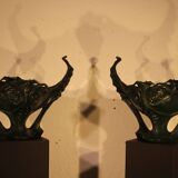 Pair of planters by Hector Guimard