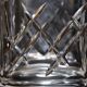 Vintage cut crystal whiskey decanter