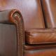 Classic 2 seater sheepskin sofa with beautiful colours and good seating comfort