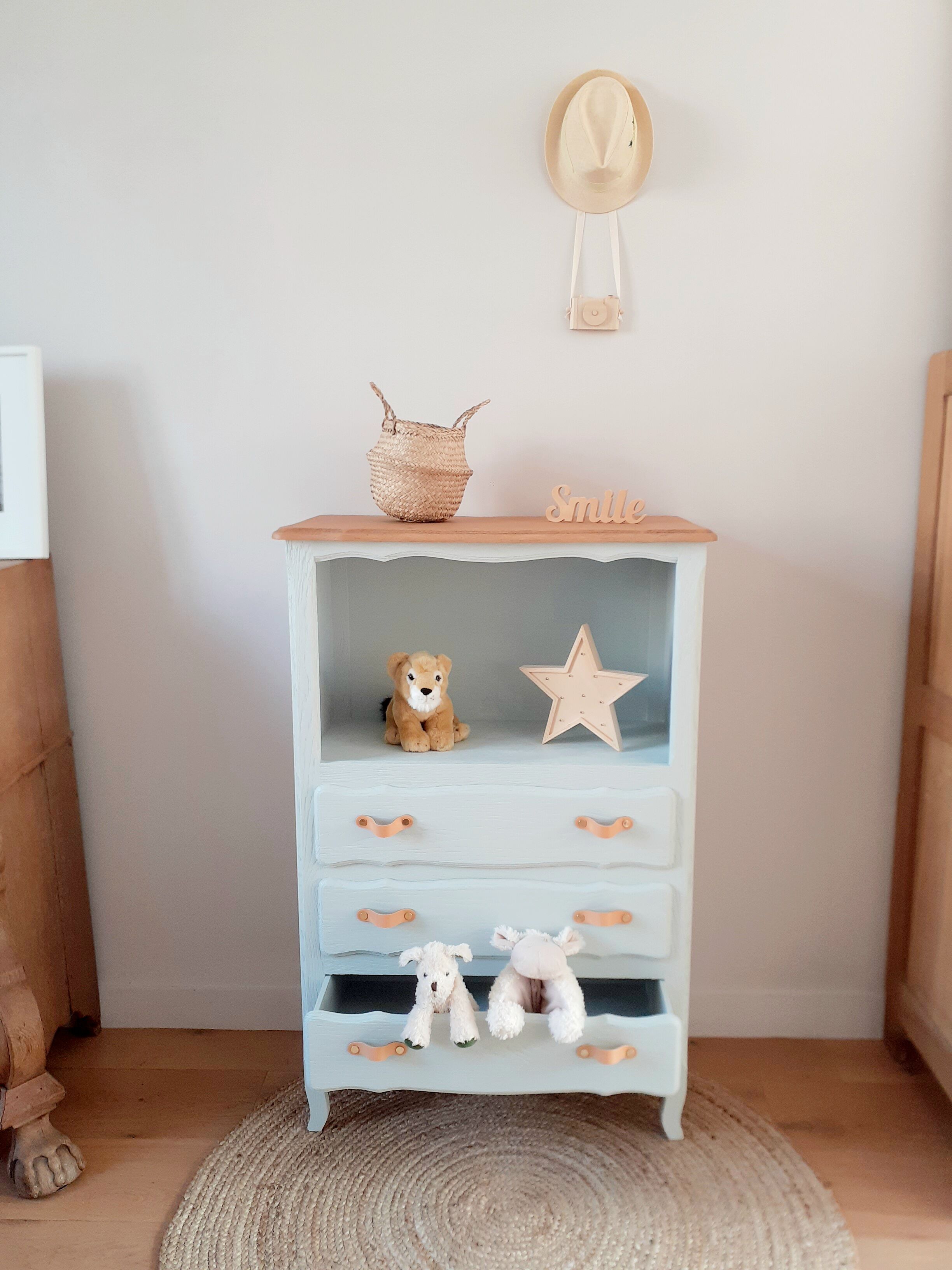 Restyled chest of drawers