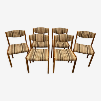 6 chaises type scandinave