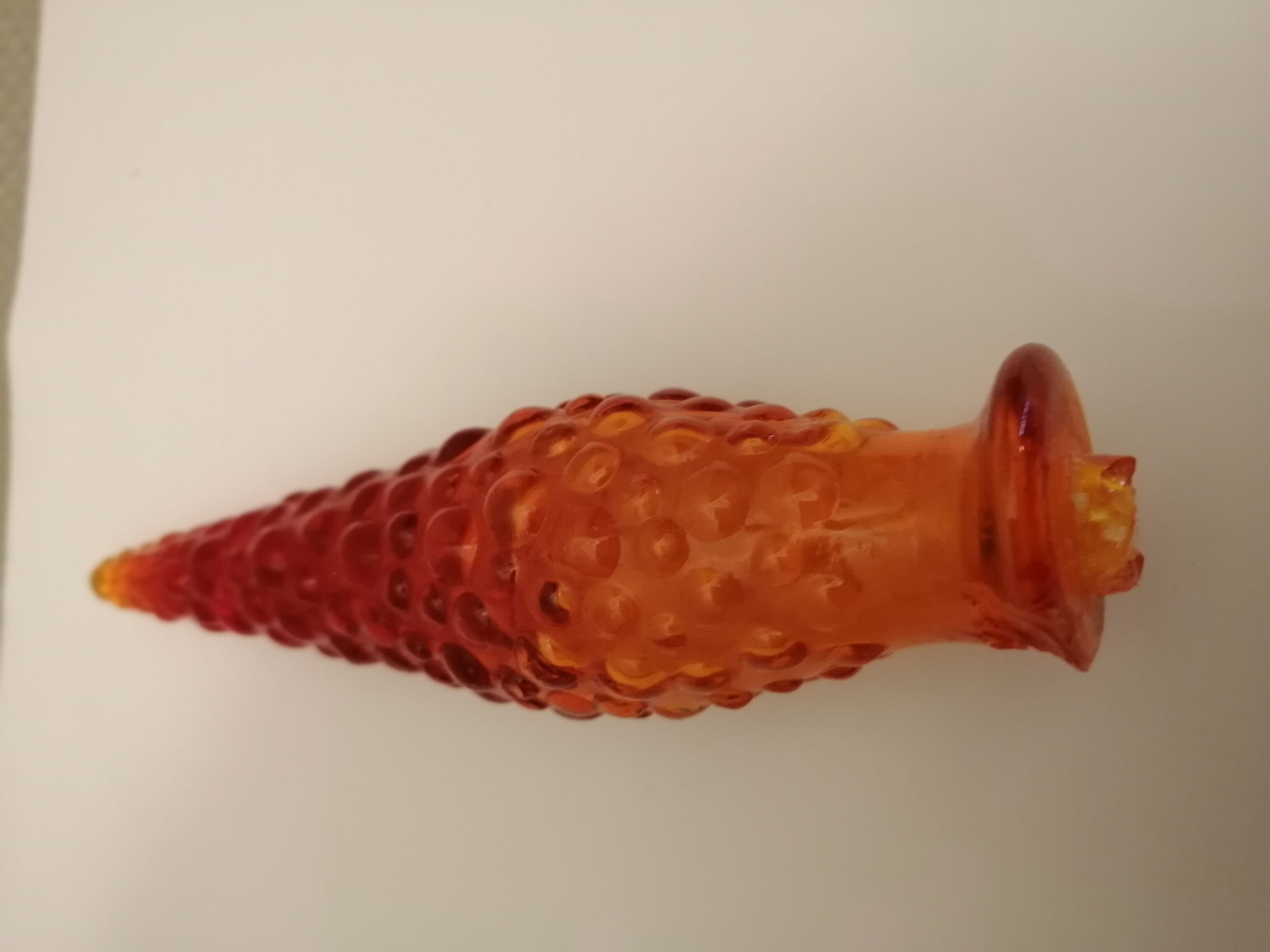 Red italian decanter