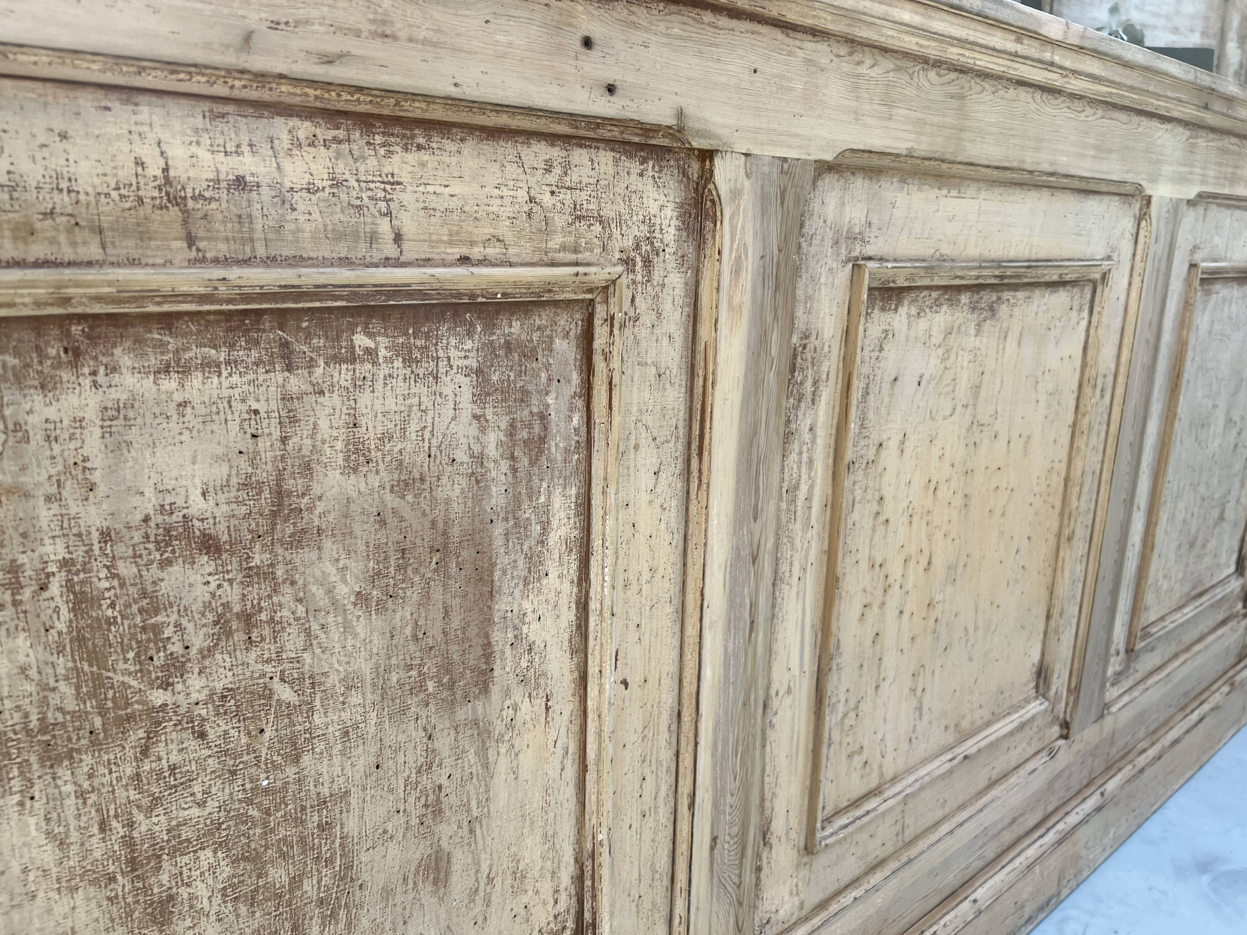 Patinated countertop