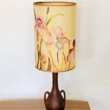Vintage stoneware table lamp