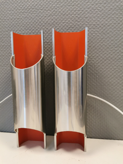 Set of Pandean wall lights by Bent Karlby for LYFA, Denmark 1970