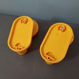 Yellow hooks designer Carlo Bartoli