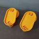 Yellow hooks designer Carlo Bartoli