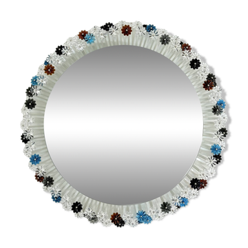 Vintage Back light Mirror by Emil Stejnar for Rupert Nikoll 1950s