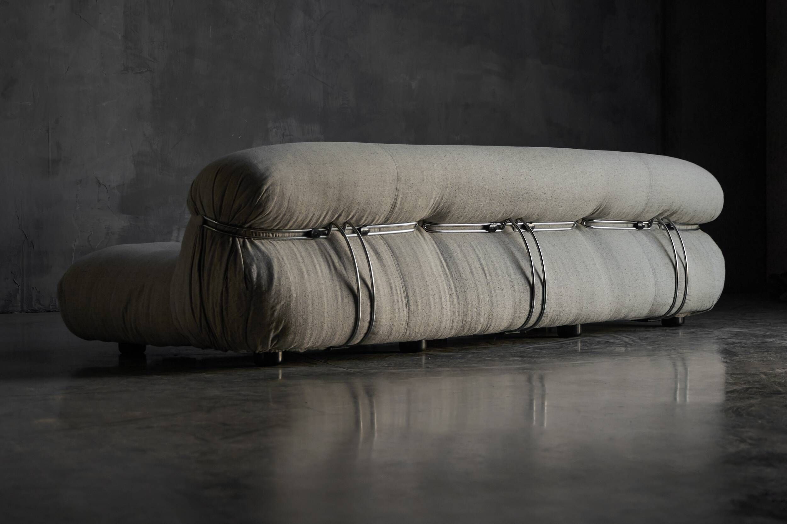 Soriana sofa by Afra and Tobia Scarpa for Cassina, Italy, 1970s