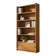 Shallow vintage wooden display cabinet / shelving unit / collector's cabinet