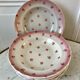 Lot of 6 small hollow plates St Amand