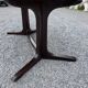 Table Baumann extensible en chêne des années 60
