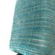 Vintage blue/green fabric sofa bed
