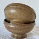 2 large stoneware bowls