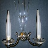 Art deco period, pair of wall sconces