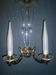 Art deco period, pair of wall sconces
