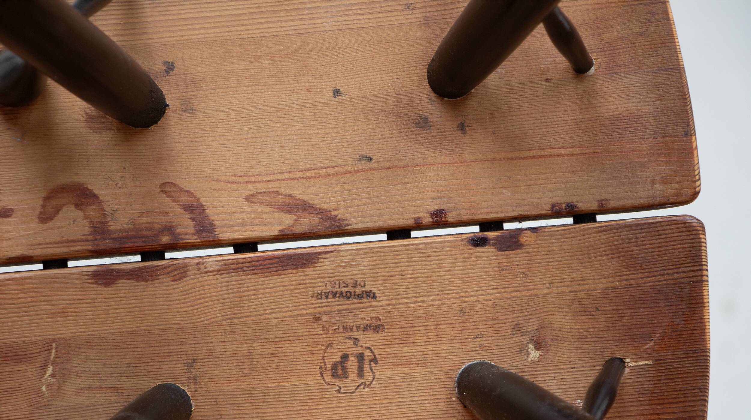 Pirrka table and chairs by Imari Tapiovaara for Laakan Puu