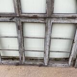 Pair of factory window frames