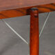 Table basse vintage en bois datant des années 1960