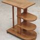 Asymmetrical Art Deco side table or pedestal table by Michel DUFFET 1930