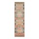 Vintage Turkish Hand-Knotted Wool Cotton Orange Runner Rug 83x305