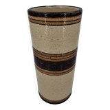 Ceramic scroll vase by Aldo Londi for Bitossi, Sahara model, Italy mid century