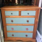 Commode en pin massif