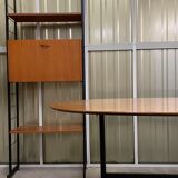 Italian oval dining table from the 60s