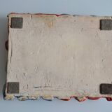 Vintage 1970 woven ceramic rest or trivet
