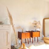 Pair of vintage bedside tables