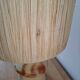 Vintage signed ceramic lamp