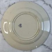 Assiette plate GIEN guirlandes
