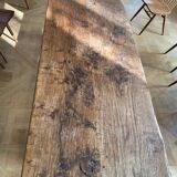 large solid oak table