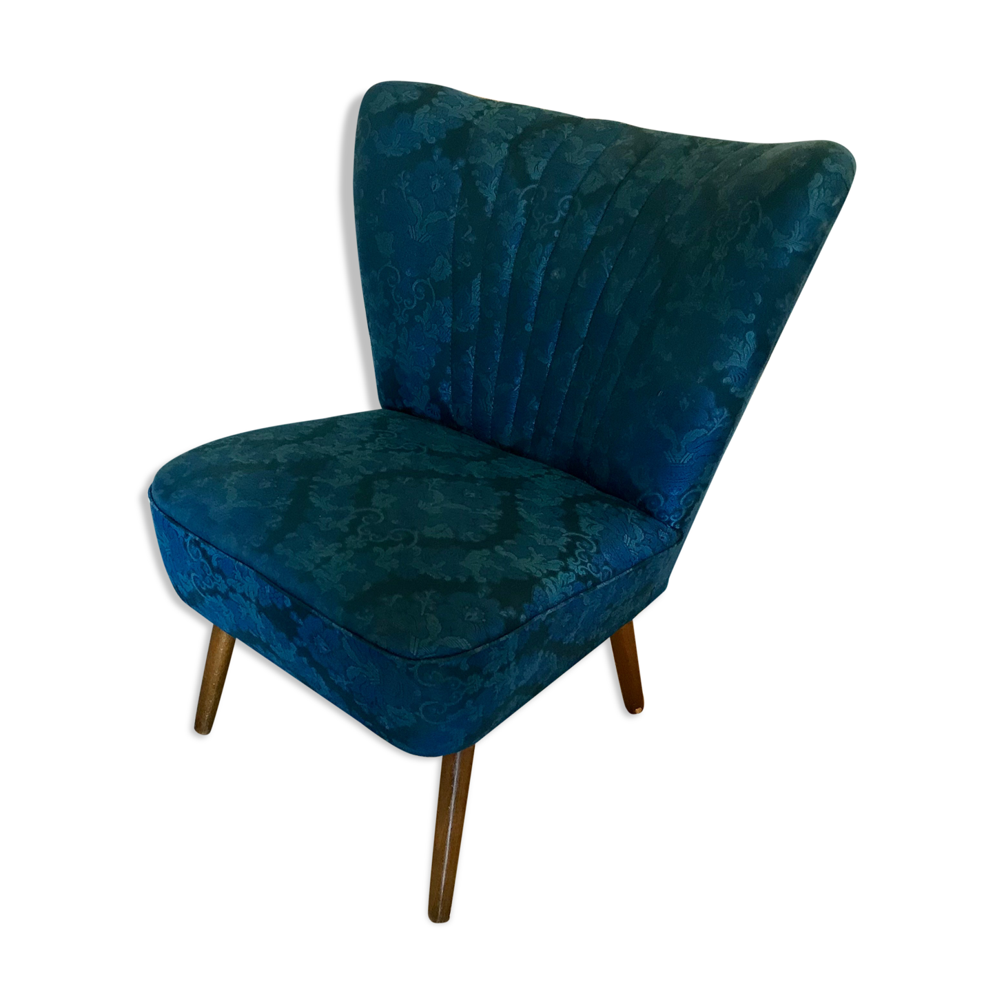 Vintage cocktail chair feet compass 1960's