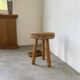 Tabouret corde et chêne Audoux Minet