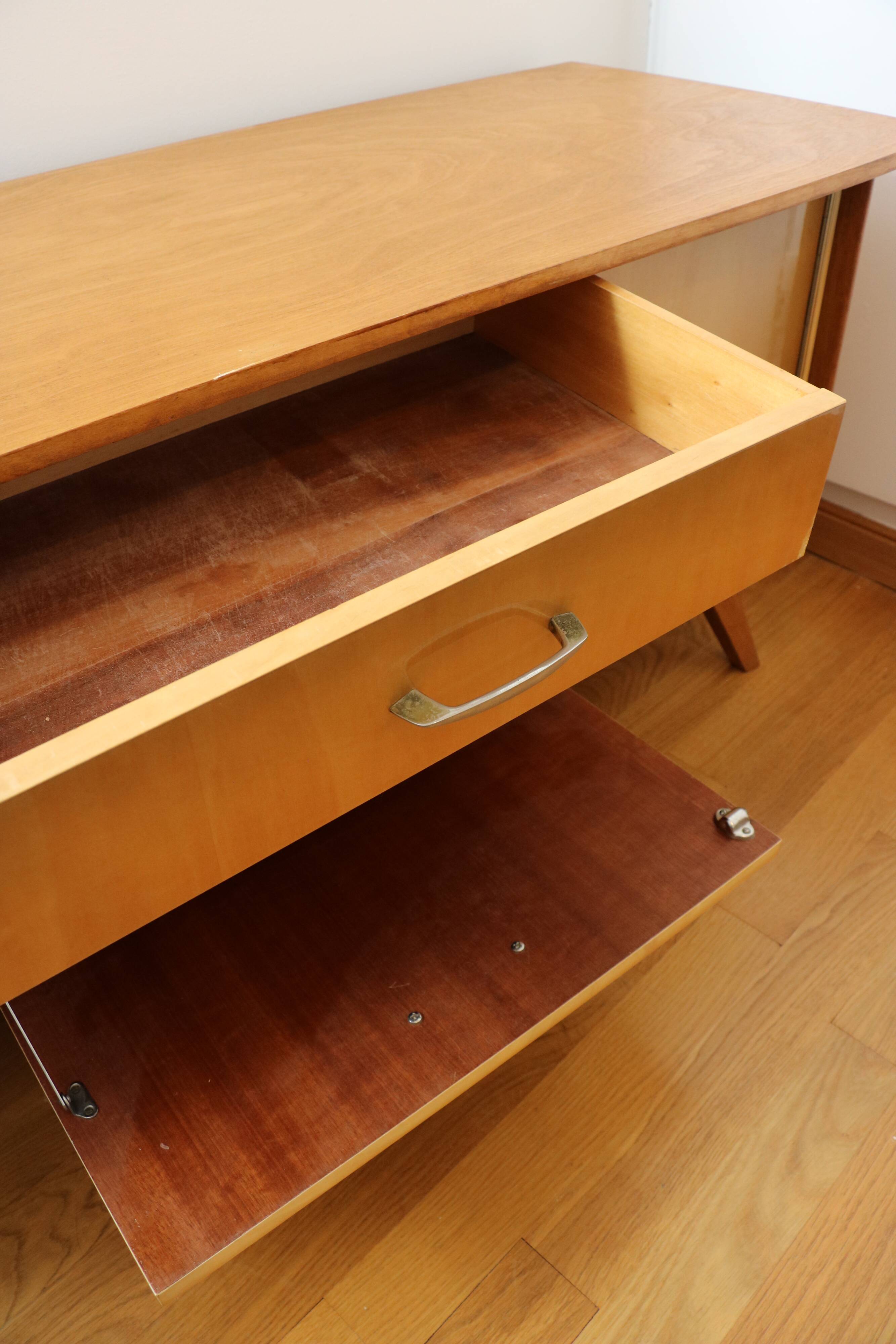 1960s TV cabinet sideboard