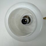 Pair of vintage granite glass wall lights