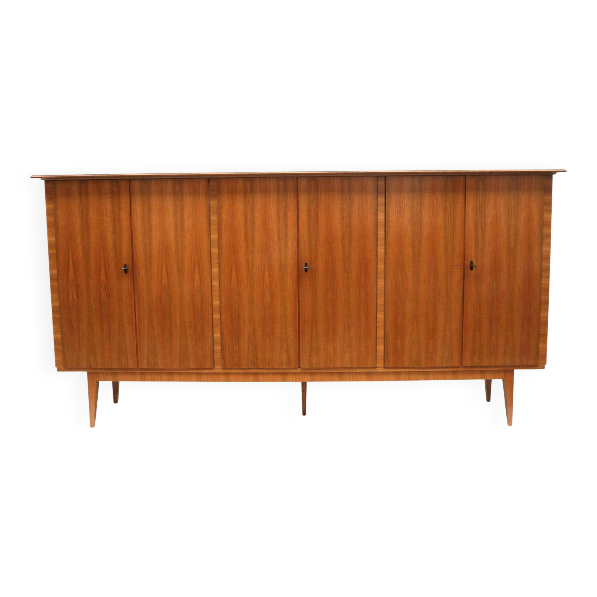 XXL vintage highboard / tall sideboard made in the 1970s