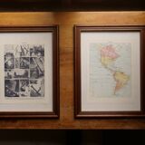 Original lithograph of vegetables and vegetable plants