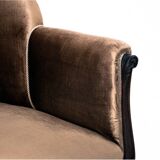 A pair of antique armchairs, Northern Europe, around 1890.