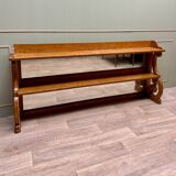 Rare Shelf With Ice Bottom In Speckled Maple From Charles X XIX Eme Century