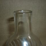 Bouteille ciselée en verre