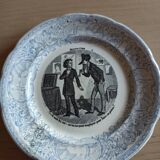 Old plate riddles