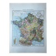 Original map of France 37x27cm - 1908