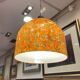 Lampara by Vidrio Millefiori, Peill & Putzler, Mid-century, Naranja, 70's –